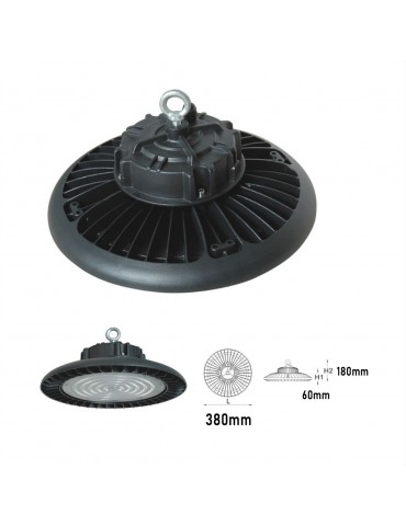 Campana led ufo 200w dimensiones