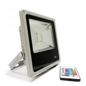 Proyector Led 10W RGB Remote Control 120° Slim IP65