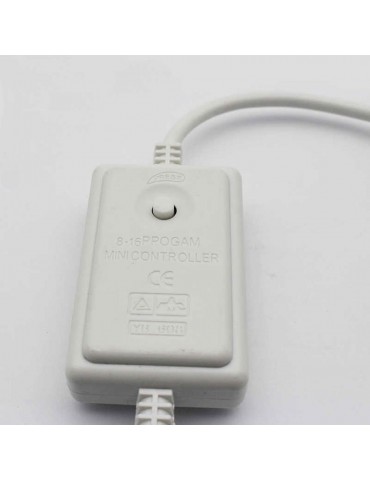 Conector alimentador para Tiras de Led RGB a 230V IP65