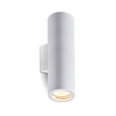Aplique de pared yeso RIZZO Cilíndrico 2xGU10 vistas