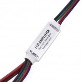 MINI Amplificador de señal RGB 12VDC detalle