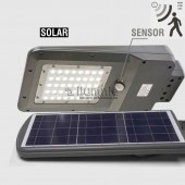 Luminaria solar LED 15W sensor movimiento y crepuscular - 7