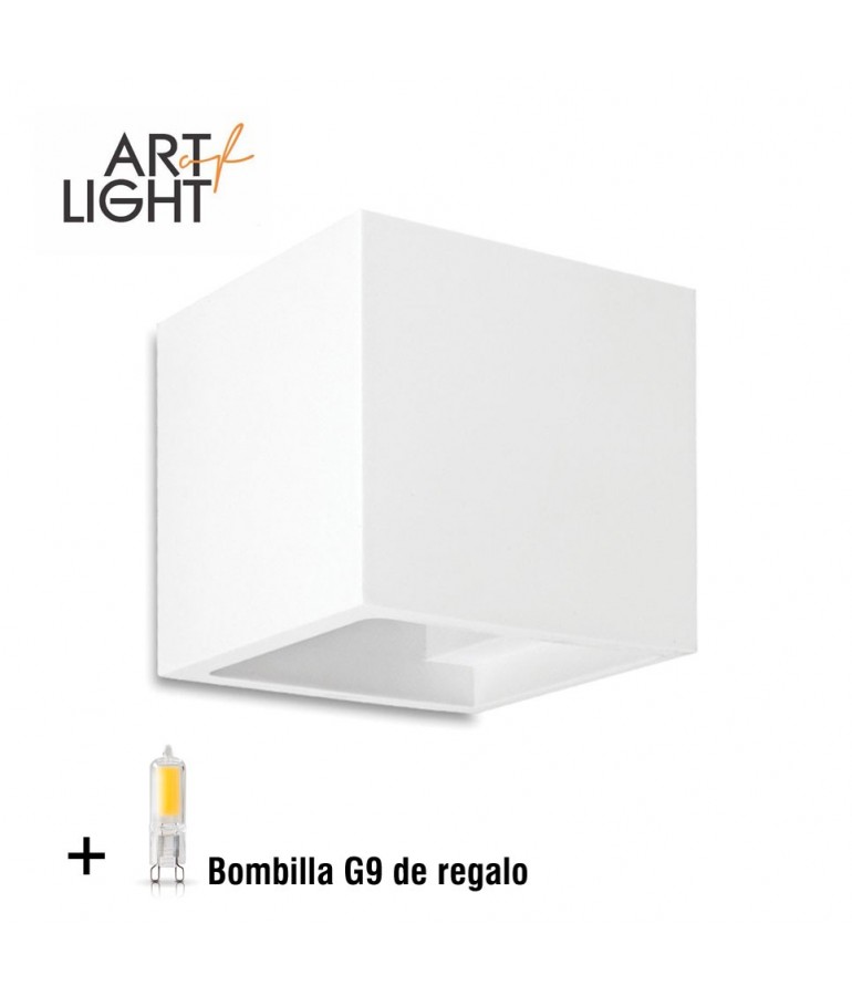 Aplique de pared yeso BUENO 1xG9