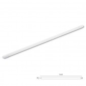 Tubo LED T8 150cm 24W Cristal 360° Luz cálida