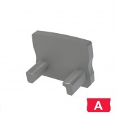 Tapa final perfil aluminio Medio "A" Tira led