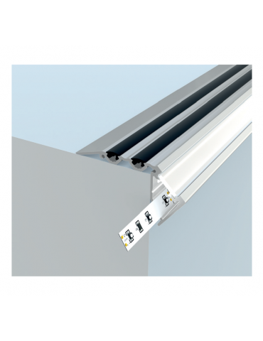 PERFIL ALUMINIO ESCALONES S