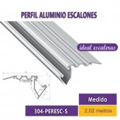 PERFIL ALUMINIO ESCALONES S