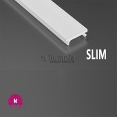 DIFUSOR GLASEADO SLIM PARA PERFIL CIRCULAR 