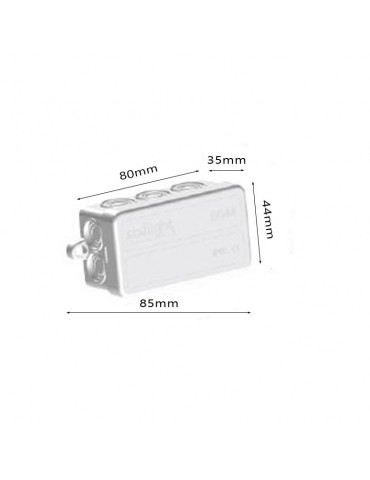 CAJA DE CONEXIÓN ESTANCA IP65 B044 dimensiones