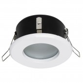 Aro de empotrar circular IP44 Blanco