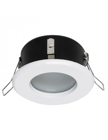 Aro de empotrar circular IP44 Blanco
