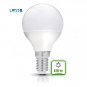 Bombilla LED Esférica P45 7W E14  HTPC+Aluminio 220°