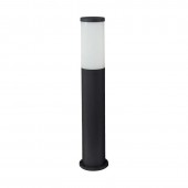 Baliza Redonda ZEZA 581mm E27 Resina Antracita