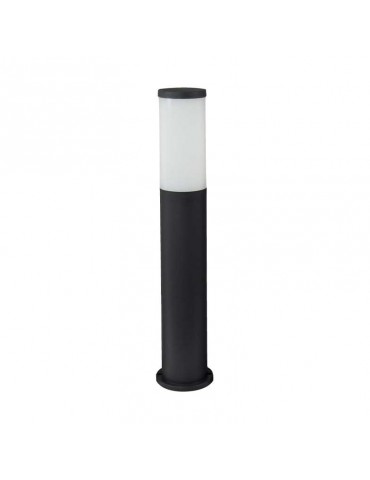 Baliza Redonda ZEZA 581mm E27 Resina Antracita