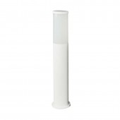 Baliza Redonda ZEZA 581mm E27 Resina Blanca