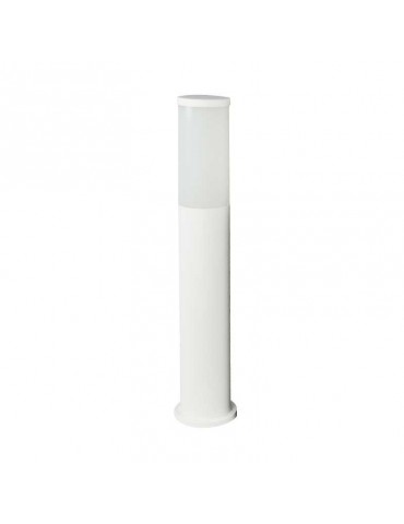 Baliza Redonda ZEZA 581mm E27 Resina Blanca