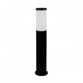 Baliza Redonda ZEZA 581mm E27 Resina Negro