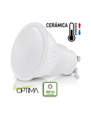 LED dicroica GU10 10W 230V Cerámica premium