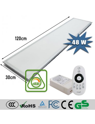 Driver con Mando RF Dimmable Panel Led 120x30cm