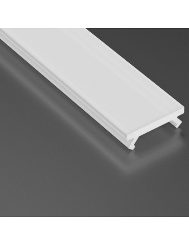 PERFIL ALUMINIO CIRCULAR "M" CON DIFUSOR TIRA LED