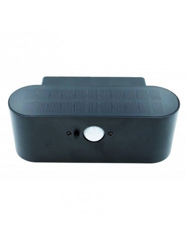 Aplique Solar Pared con detector movimiento superior