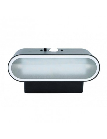 Aplique Solar Pared con detector movimiento frente
