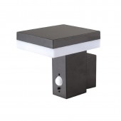 Aplique Solar LED Pared CUADRADO con detector movimiento PIR
