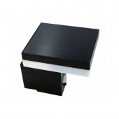 Aplique Solar LED Pared CUADRADO con detector movimiento PIR vista superior