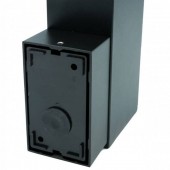 Aplique Solar LED Pared CUADRADO con detector movimiento PIR trasera