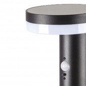 Baliza Solar LED CIRCULAR con detector movimiento PIR vista