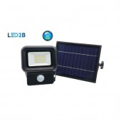 Foco Solar LED 10W Sensor de movimiento