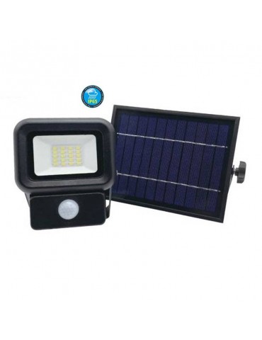 Foco Solar LED 10W Sensor de movimiento