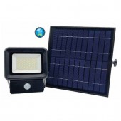 Foco Solar LED 30W Sensor de movimiento Placa Solar - 5