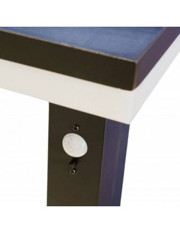 Baliza Solar LED CUADRADA 80cm con detector movimiento PIR
