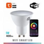 Bombilla LED SMART WIFI 5W GU10 RGB