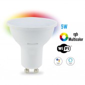 Bombilla LED SMART WIFI 5W GU10 RGB