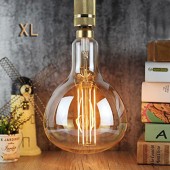 LED VINTAGE RETRO GIGANTE XL ER180 8W E27 230V CRISTAL 360°