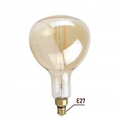 LED VINTAGE RETRO GIGANTE XL ER180 8W E27 230V CRISTAL 360°