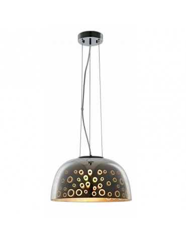 Lámpara Colgante Decorativa 3D-CRISTAL CROMO CIRCLES