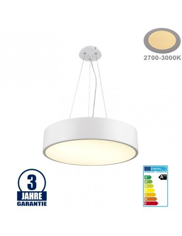 Lámpara Colgante Decorativa LED Circular 26W Ø40cm 
