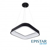Lámpara Colgante Decorativa LED Cuadrada 28W 45cm