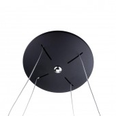 Lámpara Colgante Decorativa LED Cuadrada 28W florón techo