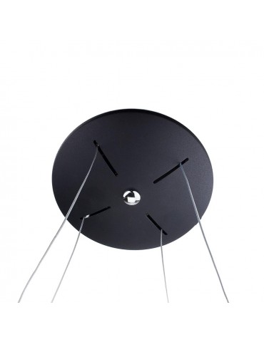 Lámpara Colgante Decorativa LED Cuadrada 28W florón techo