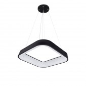 Lámpara Colgante Decorativa LED Cuadrada 28W Vista suspendida