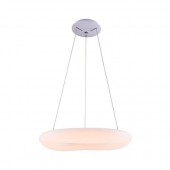 Lámpara Colgante Decorativa LED Circular Blanca 38W 45cm