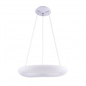 Lámpara Colgante Decorativa LED Circular Blanca 50W Ø60cm