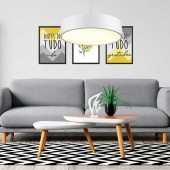 Lámpara Colgante Decorativa LED Circular 145W Ø100cm