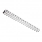 PANTALLA ESTANCA IP65 PARA 2 TUBOS LED 120 cm