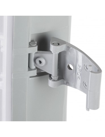 PANTALLA ESTANCA IP65 PARA 2 TUBOS LED 60cm clip