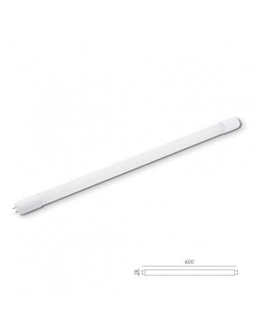 Tubo led T8 60cm 9w dimensiones